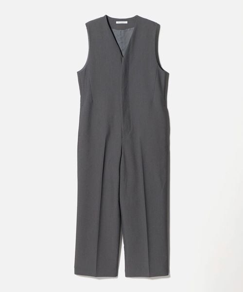 BEAUTY&YOUTH UNITED ARROWS（ビューティーアンドユースユナイテッドアローズ）の「Vネックオールインワン（オールインワン・サロペット・レディース・BLACK(10)/DK.GRAY(23)・S/M）」の2枚目の写真