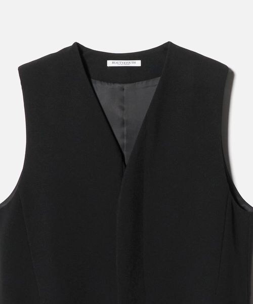 BEAUTY&YOUTH UNITED ARROWS（ビューティーアンドユースユナイテッドアローズ）の「Vネックオールインワン（オールインワン・サロペット・レディース・BLACK(10)/DK.GRAY(23)・S/M）」の21枚目の写真