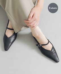 URBAN RESEARCH | 『別注』 MILLIWM×URBANR　Vカットスリングバッグパンプス(パンプス)