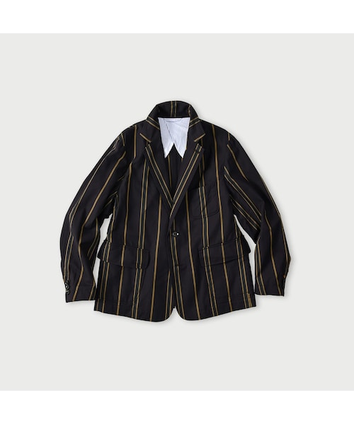 45R(フォーティファイブアール)の「ギャバブルタイルの908みゆきジャケット(ジャケット/アウター・レディース・73-レジメンストライプ/94-ブラックウォッチ・01-XS/02-S/03-M/04-L)」の1枚目の写真