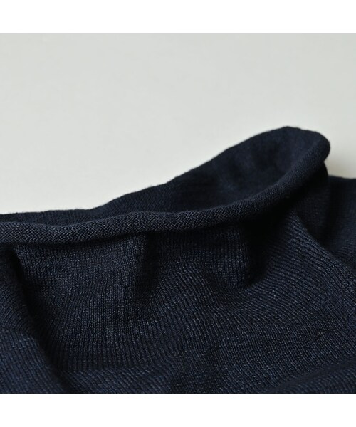 45R（フォーティファイブアール）の「ホール超ガーゼの馬セーター（インディゴ）（トップス・レディース・73-影色納戸・00-フリー）」の11枚目の写真