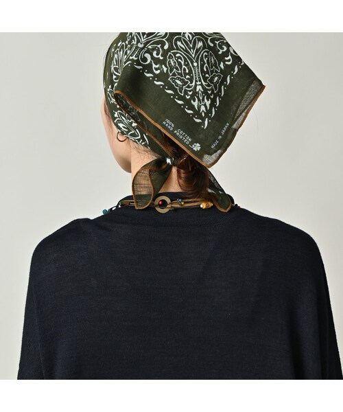 45R（フォーティファイブアール）の「ホール超ガーゼの馬セーター（インディゴ）（トップス・レディース・73-影色納戸・00-フリー）」の9枚目の写真