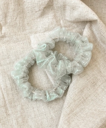 3coins | ラメチュールシュシュ2個セット／KIDS(シュシュ)