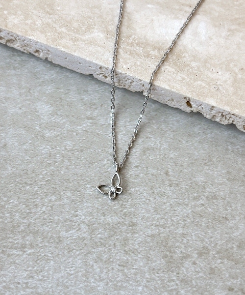 3coins（3coins）の「ミニバタフライプチペン（ネックレス・レディース・ゴールド/シルバー・FREE）」の2枚目の写真