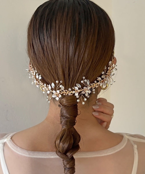 Lattice(Lattice)の「【オケージョン】フラワーヘッドアクセ(その他ヘアアクセサリー・レディース・ピンク・FREE)」の1枚目の写真