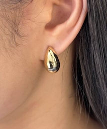 Lattice | ぷっくりメタルイヤリング(イヤリング)