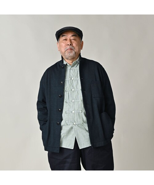 ニットソーの908ジャケット（インディゴ）