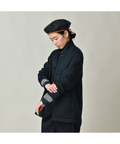 ニットソーの908ジャケット（インディゴ）