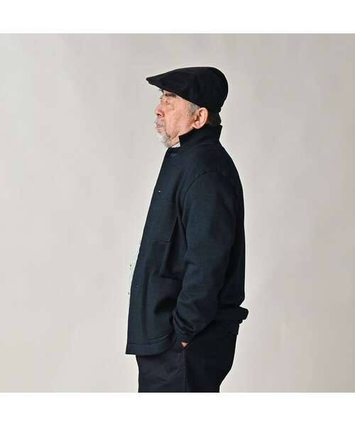 ニットソーの908ジャケット（インディゴ）
