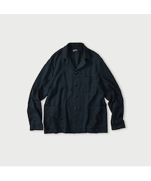 45R（フォーティファイブアール）の「ウールアルパカ縮絨Pコート