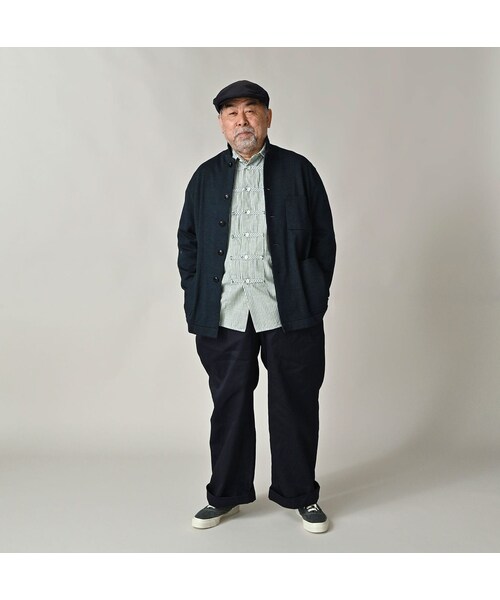 ニットソーの908ジャケット（インディゴ）