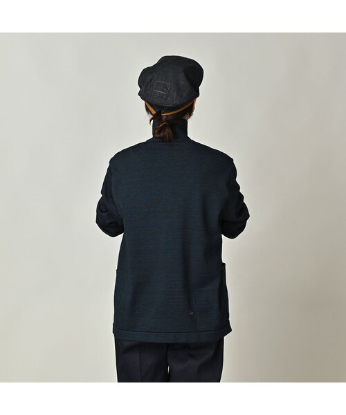 ニットソーの908ジャケット（インディゴ）