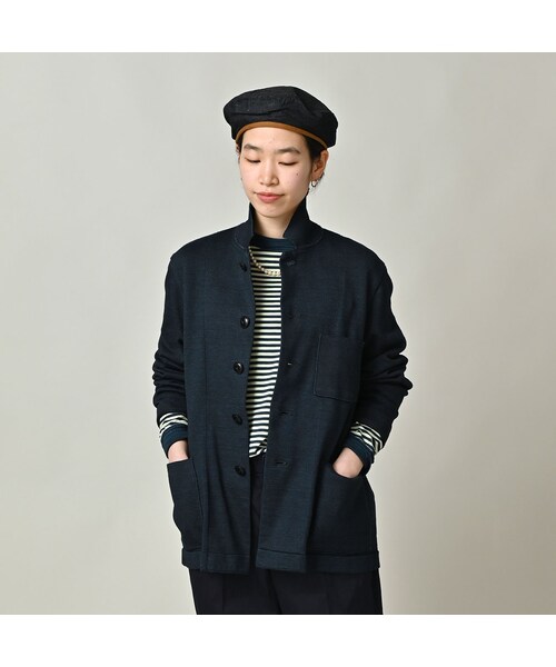 ニットソーの908ジャケット（インディゴ）