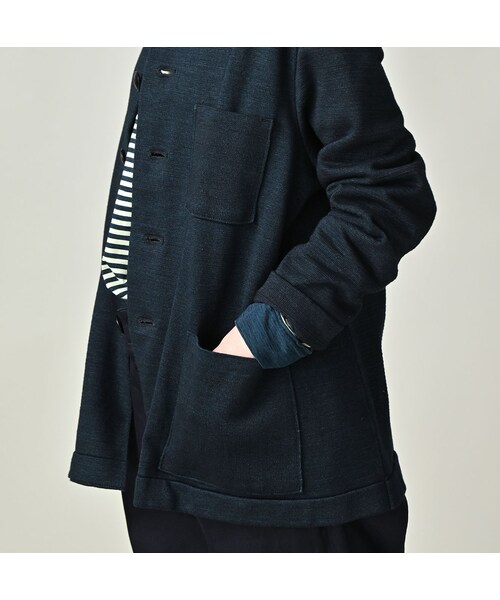 ニットソーの908ジャケット（インディゴ）