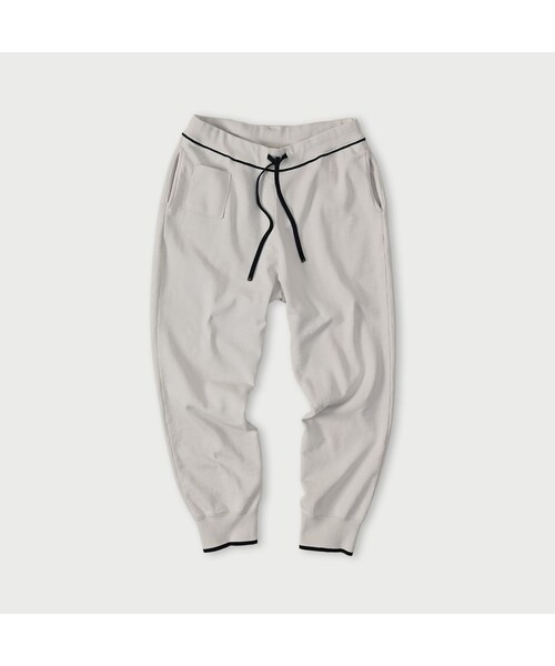 おるぴょん45R*新品同様*ジャージフラノのイージースリムパンツ*サイズ