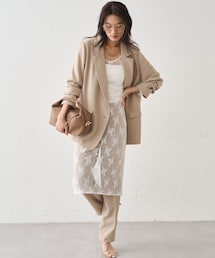 LOUNGEDRESS | カットレースチュニック(チュニック)