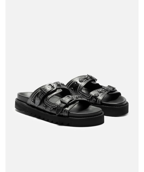 TOGA VIRILIS（トーガ ビリリース）の「Black Buckle Sandals（その他・メンズ・other・EU 40/EU 41/EU 42/EU 43/EU 44/EU 45）」の4枚目の写真