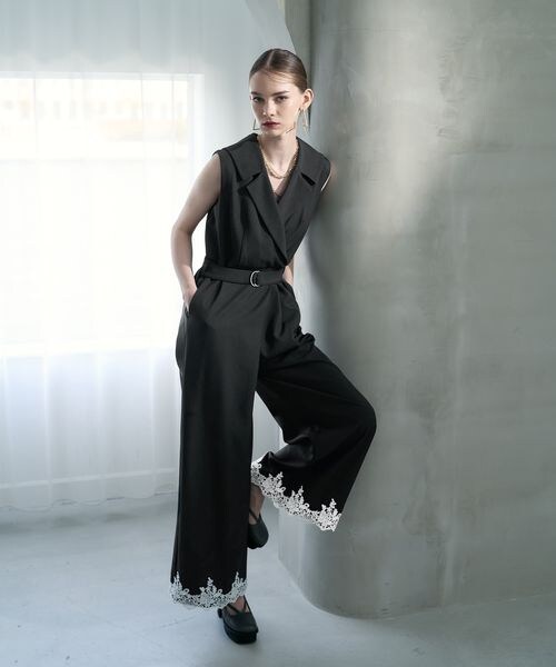 HARE（ハレ）の「レースデザインジャンプスーツ（）」 - WEAR
