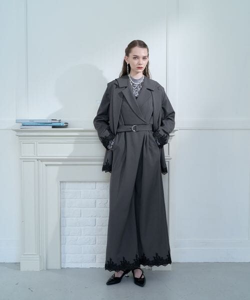 HARE（ハレ）の「レースデザインジャンプスーツ（）」 - WEAR