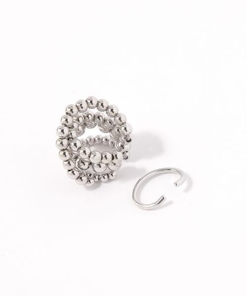 LEPSIM（レプシィム）の「イヤーカフ《2点セット》（その他・パール08/メタル19・ONE SIZE）」の5枚目の写真