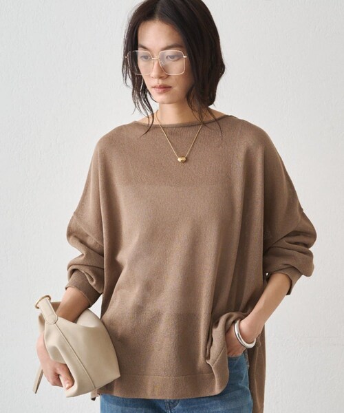 和紙天竺ニット