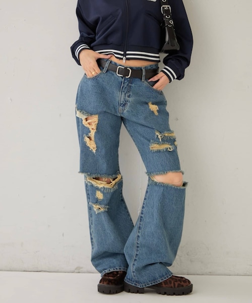 BOLD DISTRESSED DENIM 【公式通販】