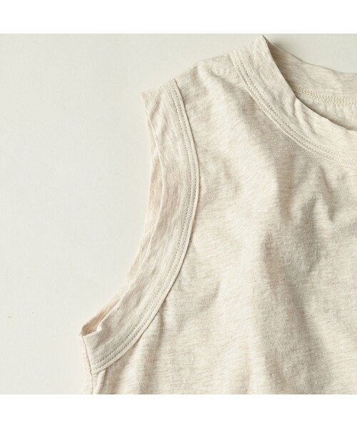 45R(フォーティファイブアール)の「ONEONE 宝物のキャミ(トップ)(トップス・レディース・12-アイスベージュトップ/23-グレートップ・00-フリー)」の6枚目の写真