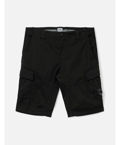 Bermuda Cargo In Satin Stretch
