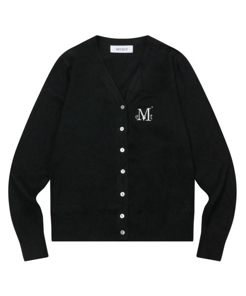 ALAND（エーランド）の「MUCENT／REITZVネックカーディガン（トップス・グレー(15)/ブラック(19)/ライトベージュ(56)/ライトブルー(82)・F）」の5枚目の写真