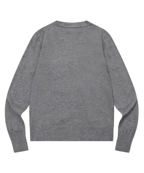 ALAND（エーランド）の「MUCENT／REITZVネックカーディガン（トップス・グレー(15)/ブラック(19)/ライトベージュ(56)/ライトブルー(82)・F）」の13枚目の写真