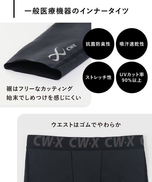 WACOAL(ワコール)の「一般医療機器 &RECOVERY リカバリーウェア インナータイツ/RZO309(その他・レディース・BL_ブラック・S/M/L/LB)」の4枚目の写真