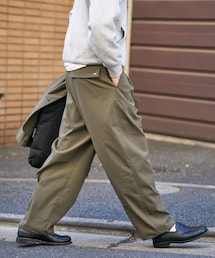 CIAOPANIC TYPY | 【molmol】ドライバーズワイドパンツ/ミノテックリップ(スラックス)