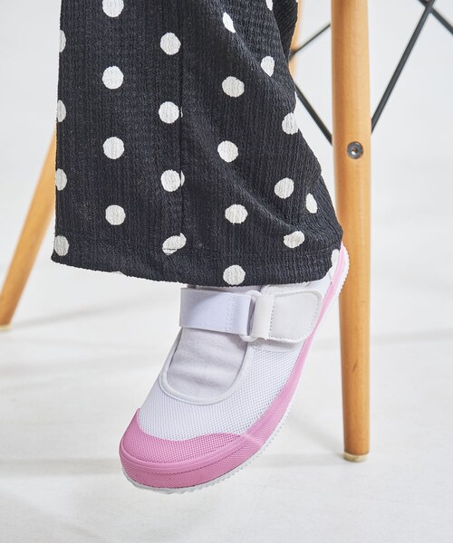 ORiental TRaffic（オリエンタルトラフィック）の「【WEB限定/KIDS】ゴムストラップスクールシューズ/K-533（その他・レディース・ブルー/ネイビー/パープル/ホワイト・16.0cm/16.5cm/17.0cm/17.5cm/18.0cm/18.5cm/19.0cm/19.5cm/20.0cm/20.5cm/21.0cm/21.5cm/22.0cm）」の12枚目の写真