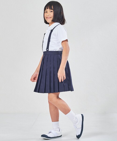 ORiental TRaffic（オリエンタルトラフィック）の「【WEB限定/KIDS】ゴムストラップスクールシューズ/K-533（その他・レディース・ブルー/ネイビー/パープル/ホワイト・16.0cm/16.5cm/17.0cm/17.5cm/18.0cm/18.5cm/19.0cm/19.5cm/20.0cm/20.5cm/21.0cm/21.5cm/22.0cm）」の14枚目の写真