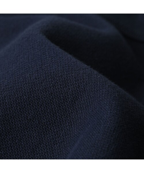 45R(フォーティファイブアール)の「ジャージ無地ジャカードのプチベスト(ジャケット/アウター・レディース・75-ネイビー・00-フリー)」の14枚目の写真