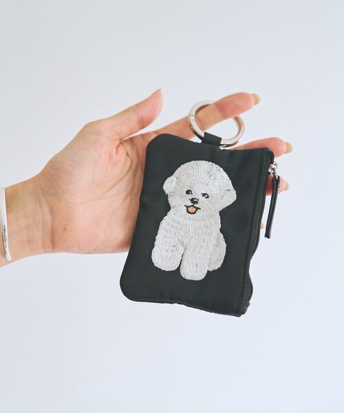 BEARDSLEY(ビアズリー)の「Dogポーチ(ポーチ・レディース・ブラックその他2/ブラックニッケル/ブラックその他3/ブラック/ブラックその他1・F)」の4枚目の写真