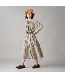 45R（フォーティファイブアール）の「ツタフラワープリントのシュシュ