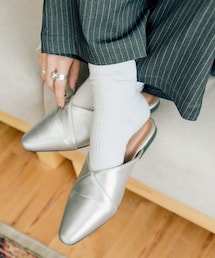 CIAOPANIC TYPY | 【オケージョン対応可能】クロスデザインミュール(パンプス)