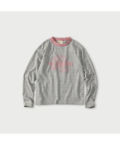 45R（フォーティファイブアール）の「ロゴジャカードの908クレリックＴシャツ（トップス・レディース・11-ボーンホワイトトップ�A/12-ボーンホワイトトップ/13-リネンベージュトップ/24-グレートップ/72-Umiiブルー・01-XS/02-S/03-M/04-L）」の4枚目の写真