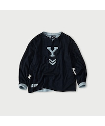 45R | リバーシブルジャカードの908Tシャツ（インディゴ）