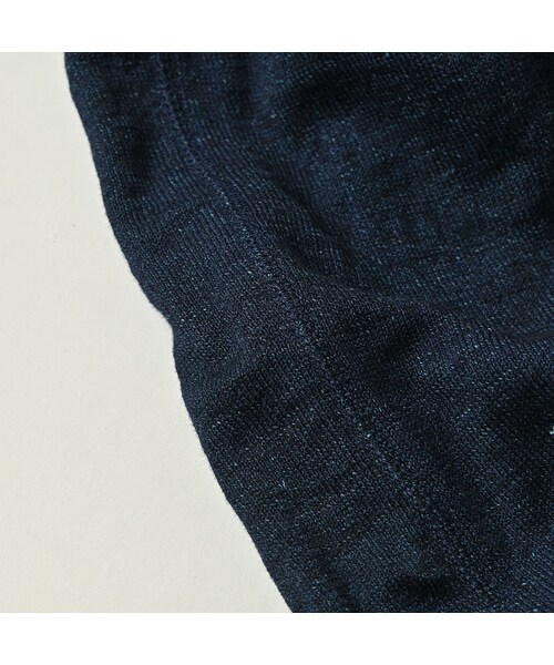 45R（フォーティファイブアール）の「リバーシブルジャカードの908Tシャツ（インディゴ）（トップス・レディース・74-インディゴ R45・02-S/03-M/04-L）」の20枚目の写真