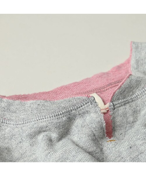 45R（フォーティファイブアール）の「リバーシブルジャカードの908Tシャツ（トップス・レディース・12-ボーンホワイトトップ/13-リネンベージュトップ/24-グレートップ/72-Umiiブルー・02-S/03-M/04-L）」の19枚目の写真