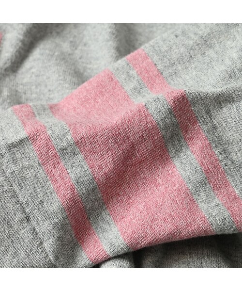 45R（フォーティファイブアール）の「ロゴジャカードのビッグスリットTシャツ（トップス・レディース・12-ボーンホワイトトップ/13-リネンベージュトップ/24-グレートップ/72-Umiiブルー・00-フリー）」の18枚目の写真