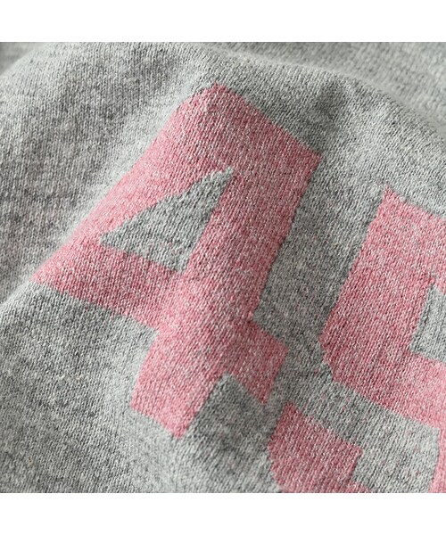 45R（フォーティファイブアール）の「ロゴジャカードのビッグスリットTシャツ（トップス・レディース・12-ボーンホワイトトップ/13-リネンベージュトップ/24-グレートップ/72-Umiiブルー・00-フリー）」の17枚目の写真