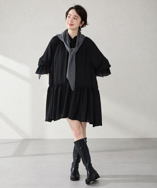 ORiental TRaffic（オリエンタルトラフィック）の「ピタ心地ストレッチロングブーツ/51502（その他・レディース・ブラック/ブラウン・S/M/L/LL）」の18枚目の写真