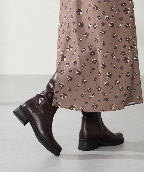 ORiental TRaffic（オリエンタルトラフィック）の「ピタ心地ストレッチロングブーツ/51502（その他・レディース・ブラック/ブラウン・S/M/L/LL）」の12枚目の写真