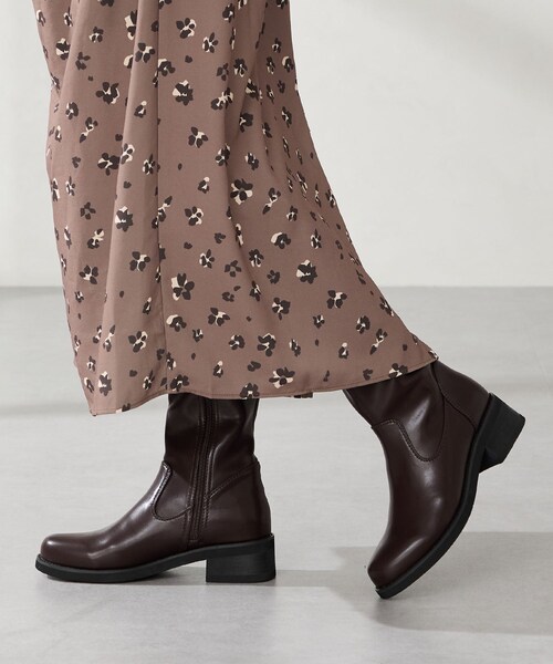 ORiental TRaffic（オリエンタルトラフィック）の「ピタ心地ストレッチロングブーツ/51502（その他・レディース・ブラック/ブラウン・S/M/L/LL）」の11枚目の写真