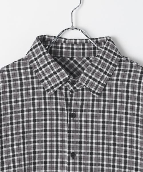 ALAND(エーランド)の「LAND MUSEUM/チェックチョーカー長袖シャツ(トップス・ブラック(19)/ネイビー(88)・M/L)」の19枚目の写真