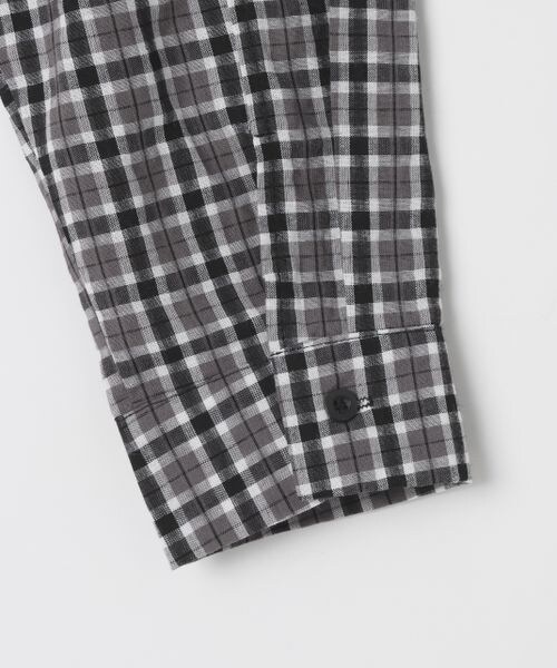 ALAND(エーランド)の「LAND MUSEUM/チェックチョーカー長袖シャツ(トップス・ブラック(19)/ネイビー(88)・M/L)」の21枚目の写真