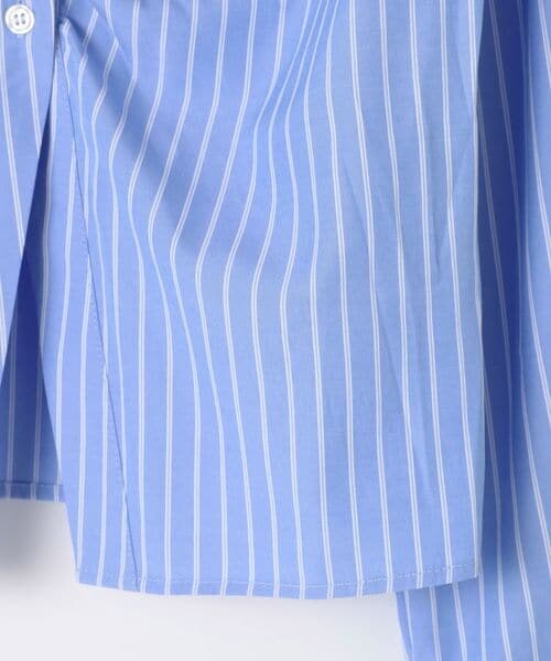 ALAND（エーランド）の「3.3 Field Trip／フロントギャザーコンパクトシャツ（トップス・ブラック(19)/サックス(85)・F）」の17枚目の写真